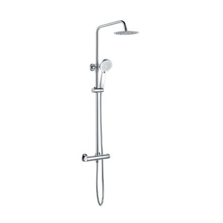 Picture of VELA THERMOSTATIC BAR MIXER W/RISER & OVERHEAD KIT