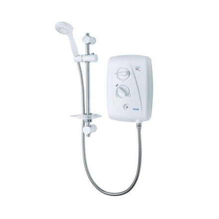 Picture of TRITON T80ZFF 9.5KW ELECTRIC SHOWER - WHITE/CHROME