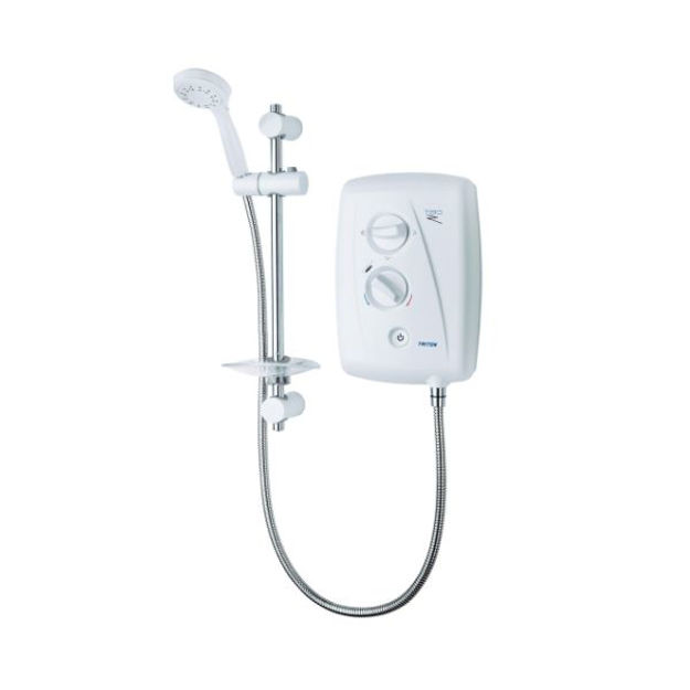 Picture of TRITON T80ZFF 9.5KW ELECTRIC SHOWER - WHITE/CHROME
