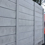 Picture of 6' SMOOTH CONCRETE FENCE BASE PANEL 1.83MX305X50MM