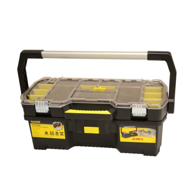 Picture of STANLEY 24" TOOLBOX C/W TOTE TRAY ORGANISER