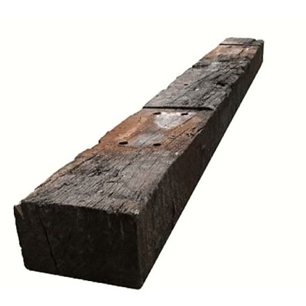 Picture of RECLAIMED BROWN RAILWAY SLEEPER 2600X250X150MM APPROX