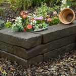 Picture of RECLAIMED BROWN RAILWAY SLEEPER 2600X250X150MM APPROX