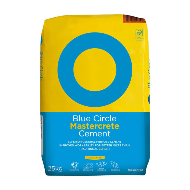 Picture of Mastercrete Cement (Plastic) 25kg