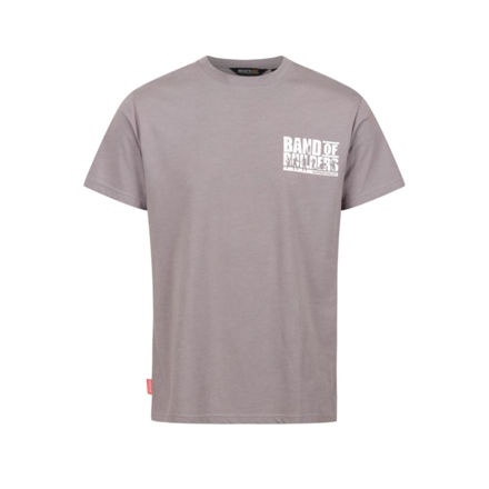 Picture of REGATTA BAND OF BUILDERS T-SHIRT ROCK GREY