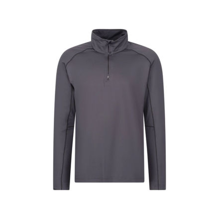 Picture of REGATTA CORE STRETCH QUARTER ZIP MID LAYER SEAL GREY