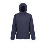 Picture of REGATTA NAVIGATE FULL ZIP HOODED FLEECE NAVY/GREY