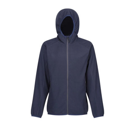 Picture of REGATTA NAVIGATE FULL ZIP HOODED FLEECE NAVY/GREY