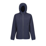 Picture of REGATTA NAVIGATE FULL ZIP HOODED FLEECE NAVY/GREY
