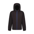 Picture of REGATTA NAVIGATE FULL ZIP HOODED FLEECE BLACK/NEW ROYAL