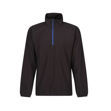 Picture of REGATTA NAVIGATE HALF ZIP FLEECE BLACK/NEW ROYAL