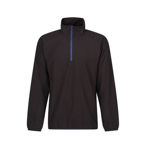 Picture of REGATTA NAVIGATE HALF ZIP FLEECE BLACK/NEW ROYAL