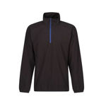 Picture of REGATTA NAVIGATE HALF ZIP FLEECE BLACK/NEW ROYAL
