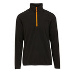 Picture of REGATTA NAVIGATE HALF ZIP FLEECE BLACK/ORANGE
