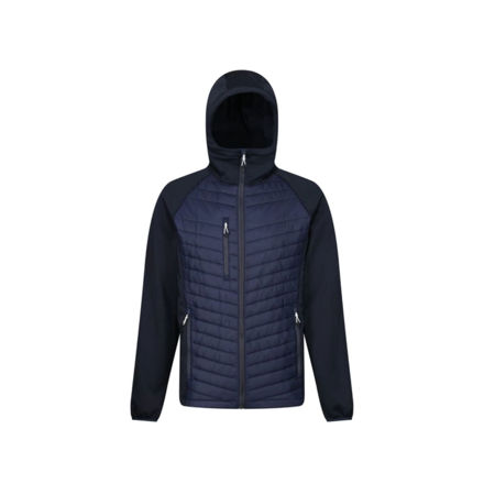Picture of REGATTA NAVIGATE HYBRID JACKET NAVY/GREY