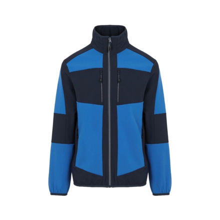 Picture of REGATTA E-VOLVE UNISEX SOFTSHELL HYBRID JACKET BLUE/NAVY
