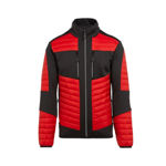 Picture of REGATTA E-VOLVE UNISEX THERMAL HYBRID JACKET RED/BLACK