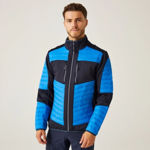 Picture of REGATTA E-VOLVE UNISEX THERMAL HYBRID JACKET BLUE/NAVY